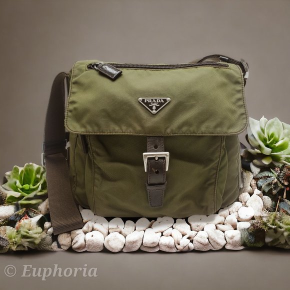 PRADA Vintage Nylon Shoulder Bag - Picture 1 of 11